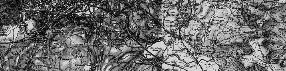 Old map of Hanham Green in 1898