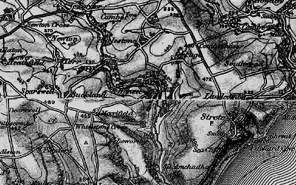 Old map of Hansel in 1897