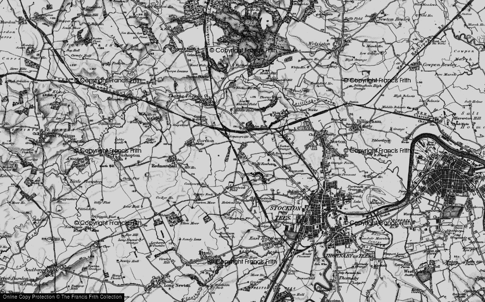 Historic Ordnance Survey Map of Hardwick, 1898