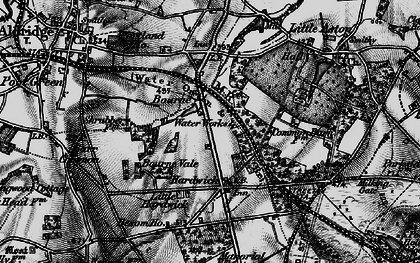 Old map of Hardwick in 1899