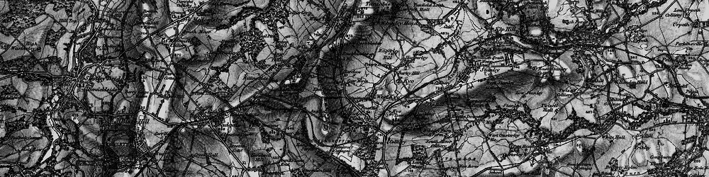 Old map of Harelaw in 1898