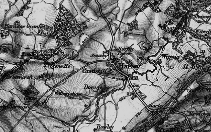 Old map of Harley in 1899