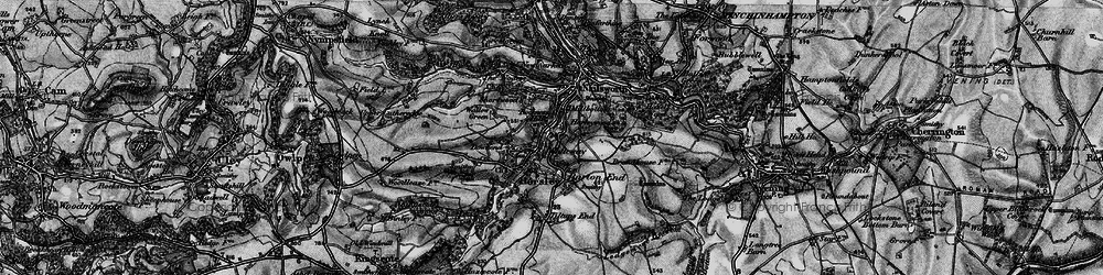 Old map of Harleywood in 1897