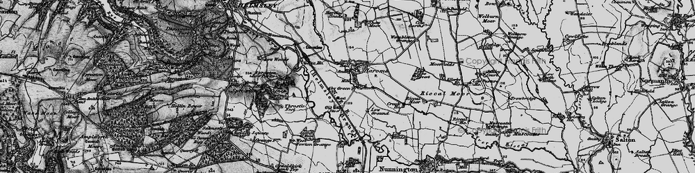 Old map of West Newton Grange in 1898