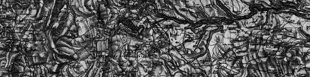 Old map of Harpur Hill in 1896