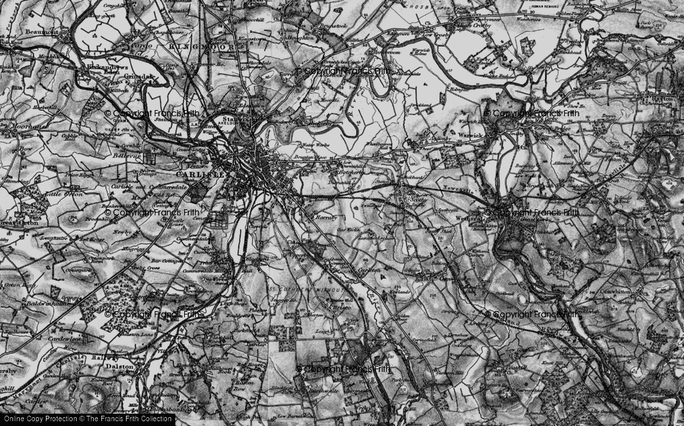 Old Maps of Harraby, Cumbria - Francis Frith