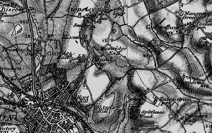 Old map of Hart Hill in 1896