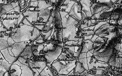 Old map of Hartgrove in 1898