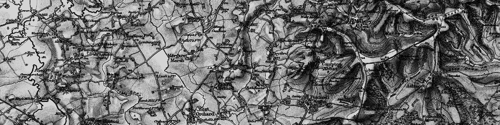 Old map of Hartgrove in 1898