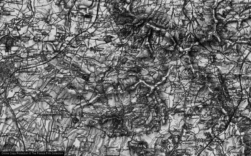 Old Map of Hartle, 1899 in 1899