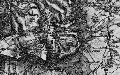 Old map of Hascombe in 1896
