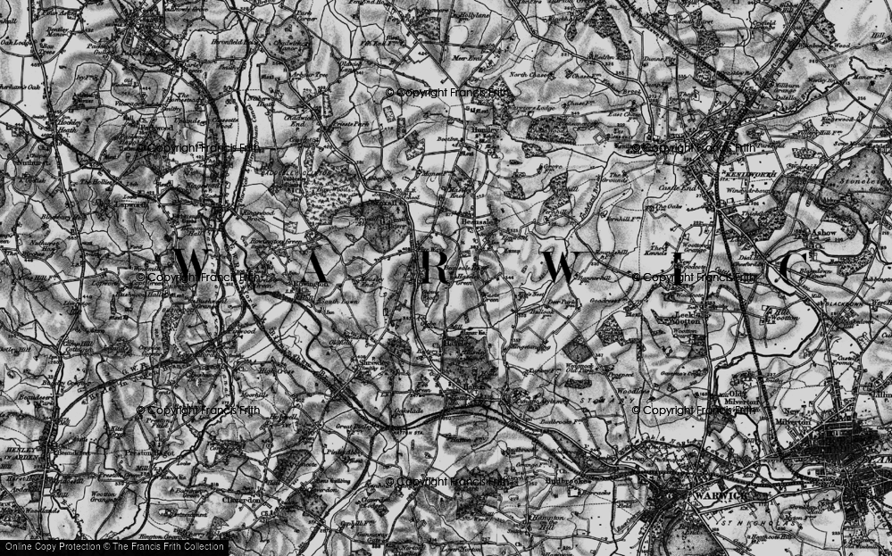 Old Map of Haseley Green, 1898 in 1898