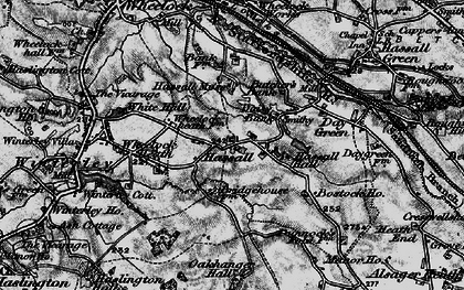 Old map of Hassall in 1897