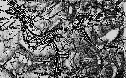 Old map of Haugh in 1896