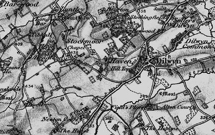 Old map of Haven in 1899