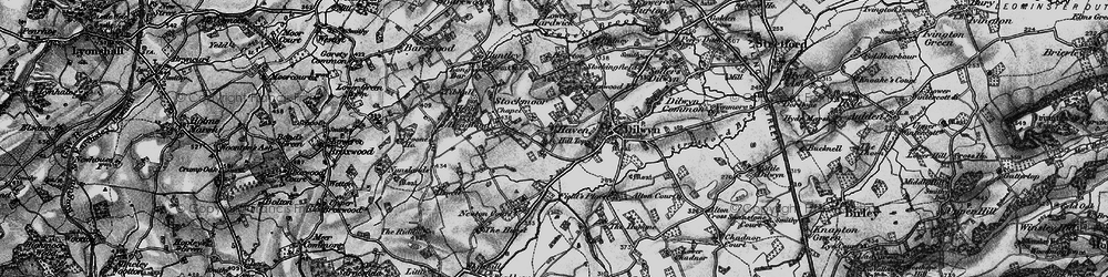 Old map of Haven in 1899