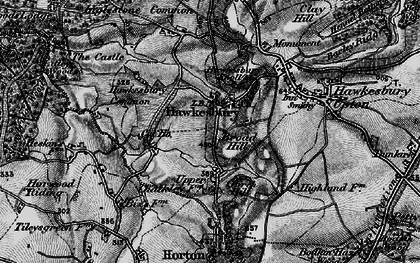 Old map of Hawkesbury in 1897