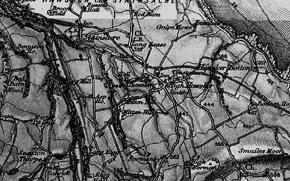 Old map of Hawsker in 1897