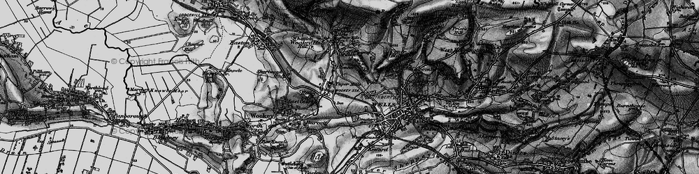 Old map of Haybridge in 1898