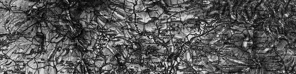 Old map of Haybridge in 1899