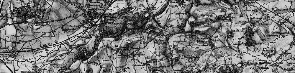 Old map of Haydon in 1898