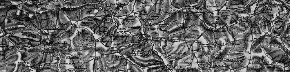 Old map of Haytown in 1895
