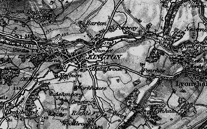 Old map of Headbrook in 1899