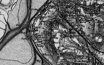 Old map of Heath in 1896