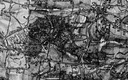 Old map of Heath Common in 1895