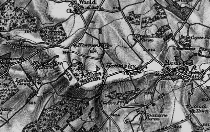 Old map of Heath Green in 1895
