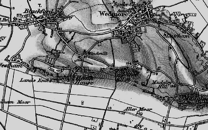 Old map of Heath House in 1898