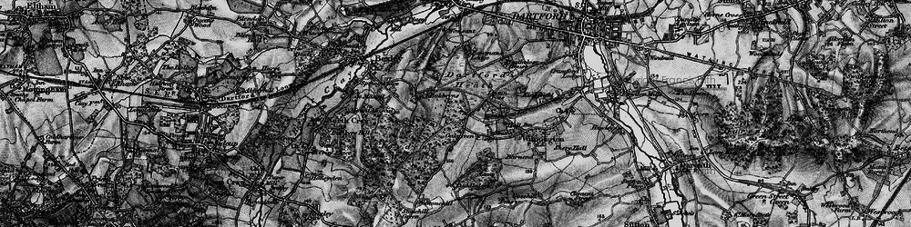 Old map of Heath Side in 1895