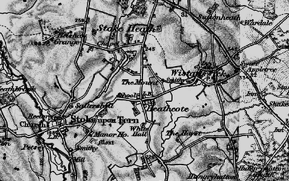 Old map of Heathcote in 1897