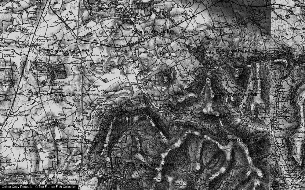 Old Map of Heathwaite, 1898 in 1898