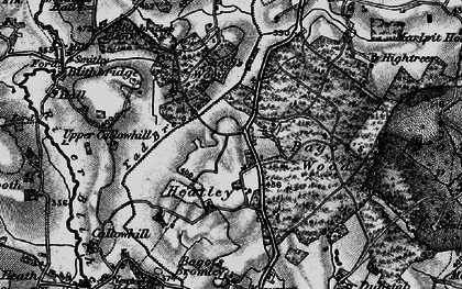 Old map of Bagot Forest in 1897
