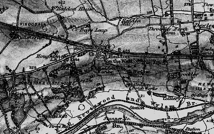 Old map of Breckney Hill in 1897