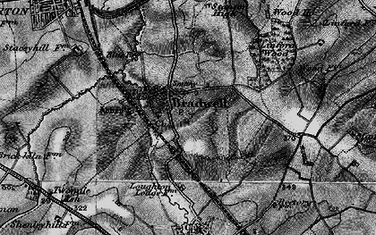 Old map of Heelands in 1896