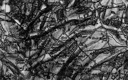 Old map of Hell Corner in 1895