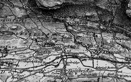 Old map of Helm in 1897