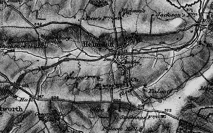 Old map of Helmdon in 1896