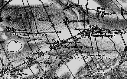 Old map of Helperthorpe in 1898