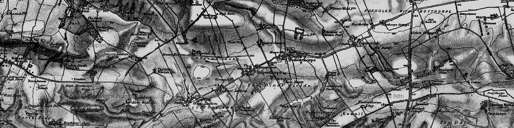 Old map of Helperthorpe in 1898