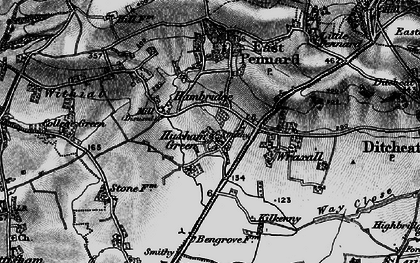 Old map of Hembridge in 1898