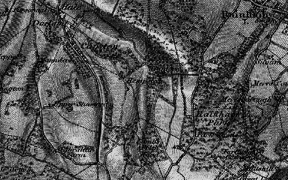 Old map of Hempstead in 1895