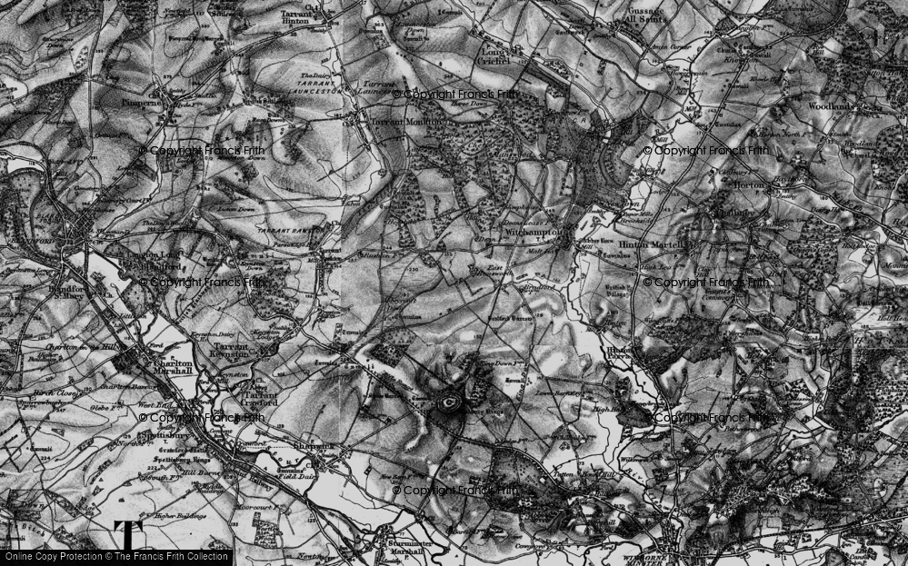 Old Map of Hemsworth, 1895 in 1895