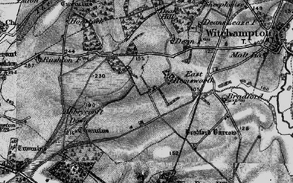Old map of Hemsworth in 1895