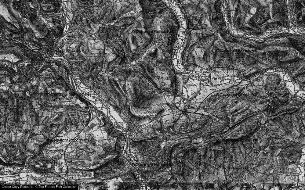 Old Map of Hendredenny Park, 1897 in 1897