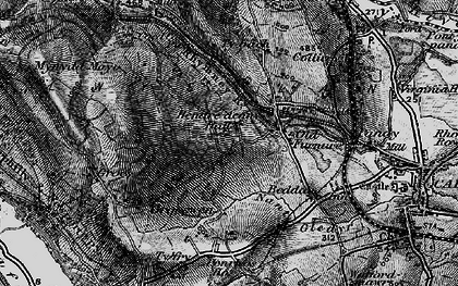 Old map of Hendredenny Park in 1897