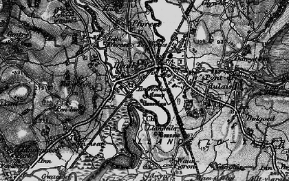 Old map of Hendy in 1897