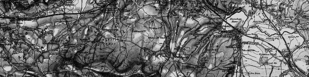 Old map of Hengrove in 1898
